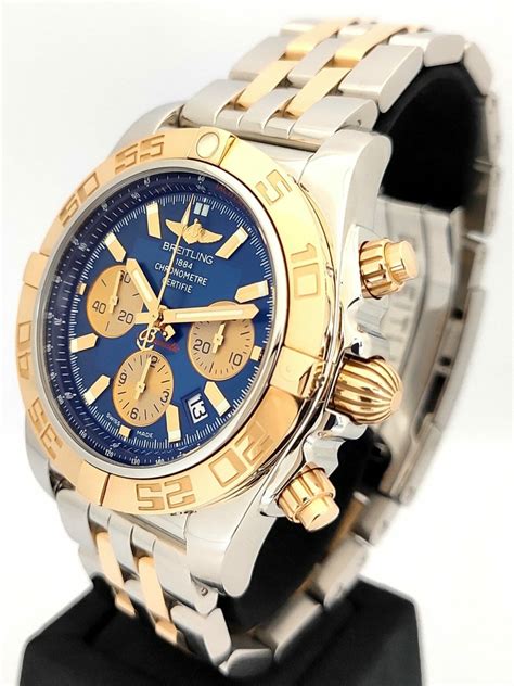 breitling chronomat 44 two tone